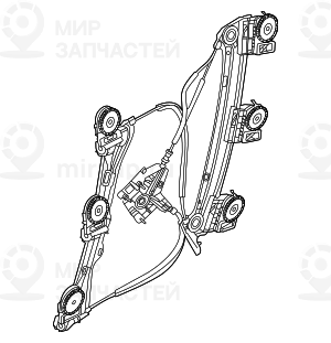 Fensterheber Ohne Mot
 BMW 51334876388