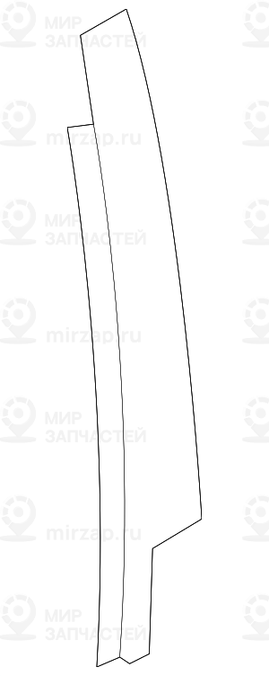 Наклад.рамы окна/центр.стойки двери Л Пд
 BMW 51337060239