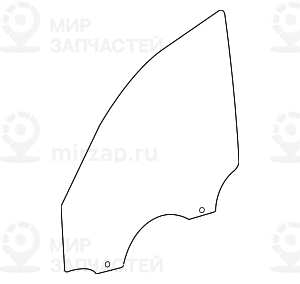 Стекло двери Л Пд
 BMW 51337060263