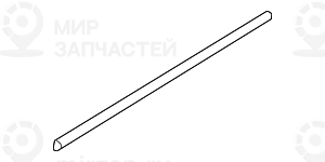 Защитный молдинг шахты П Пд Наруж ALU MATT
 BMW 51337164954