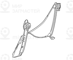 Стеклоподъемник Без Двигателя Л Пд
 BMW 51337165595