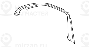 Щиток оконной рамы двери П Пд
 BMW 51337182012