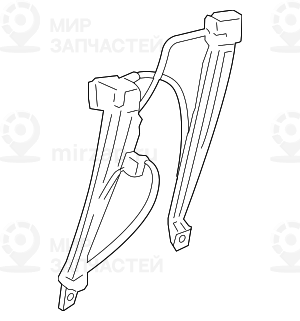 Электр.стеклоподъемник П Пд
 BMW 51337182106