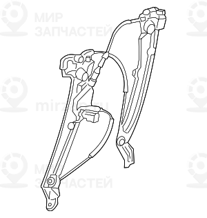 Стеклоподъемник без двигателя Л Пд
 BMW 51337182131
