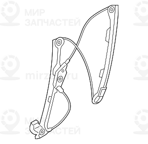 Стеклоподъемник Без Двигателя Л Пд
 BMW 51337184383