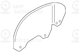 Стекло двери Л Пд
 BMW 51337198299