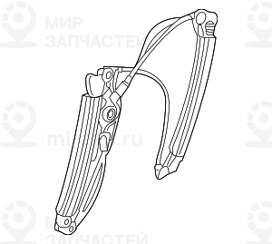 Электр.стеклоподъемник Л Пд
 BMW 51337202479