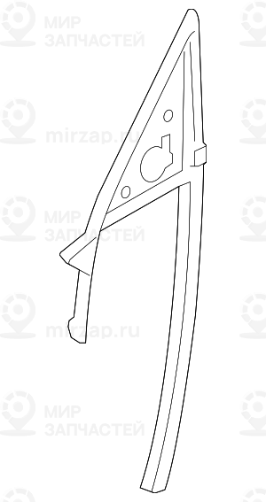 Dichtung spiegelfuss aussen links
 BMW 51337279777