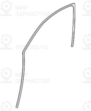 Направляющая стекла дверь п пд
 BMW 51337289618