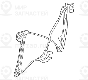 Стеклоподъемник без двигателя л пд
 BMW 51337352875