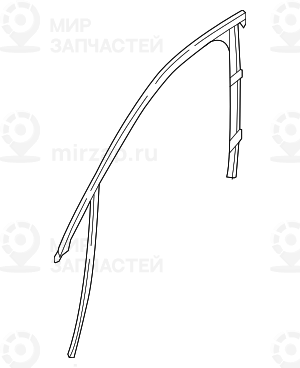 Fensterfьhrung Tьr Hinten Links
 BMW 51337362239