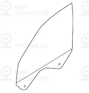 Seitenscheibe Grьn Tьr Vorne Rechts
 BMW 51337379830