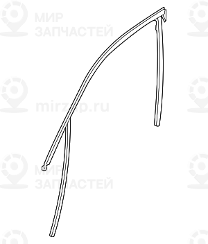 Fensterfьhrung Tьr Vorne Links
 BMW 51337393425