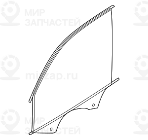 Seitenscheibe Tьr Vorn Links
 BMW 51337397129