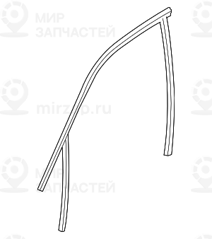 Fensterf?hrung T?r Vorne
 BMW 51337407403