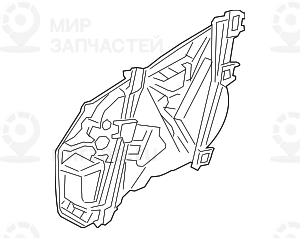 Trдger Tьr Vorne Links
 BMW 51337487085
