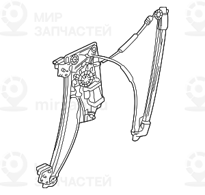 Электр.стеклоподъемник Л Пд
 BMW 51338205633