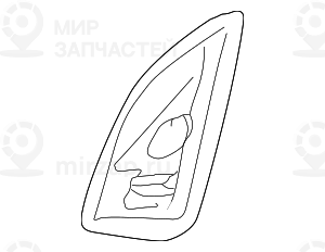 Уплотнитель Л Пд
 BMW 51338238887