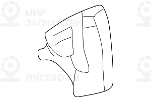 Уплотнитель Л Пд
 BMW 51338245859