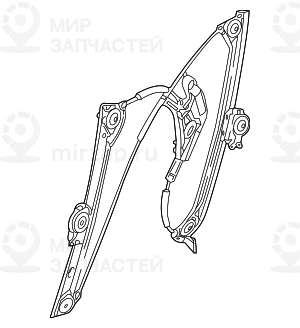 Fensterheber Ohne Motor Vorne Rechts
 BMW 51338494810