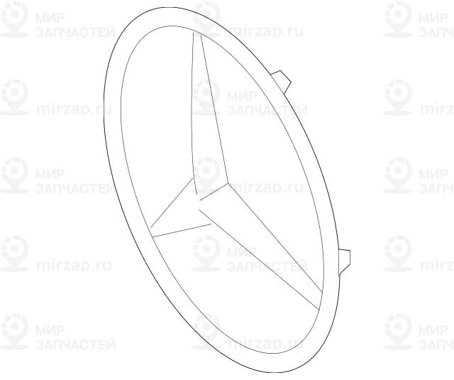 Запчасть Mercedes-Benz A0008171001