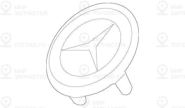 Запчасть Mercedes-Benz A0008171901