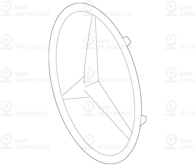 Запчасть Mercedes-Benz A0008176007