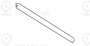 Уплотнитель шахты стекла Л Зд Внутр
 BMW 51353330185