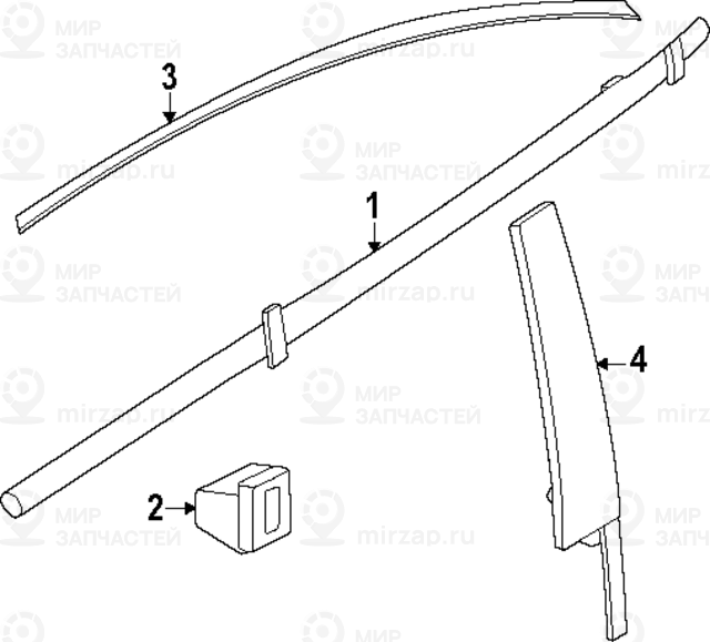 Blende B-Sг¤Ule Tгјr Hinten Links
 BMW 51355A058C5