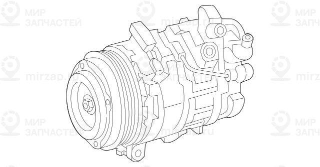 Запчасть Mercedes-Benz A0008302601
