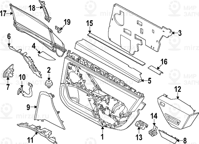 Sonnenschutzrollo Tгѓвјr Hinten Links
 BMW 51355A3CF71