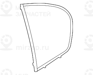 Обойма бокового стекла неподвижн. Л
 BMW 51357033645