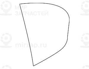 Боковое стекло Л двери неподвиж.grьn VENUS-GRAU
 BMW 51357067061