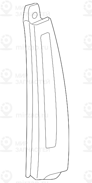 Наклад.рамы окна/центр.стойки двери Л Зд GLANZSCHWARZ
 BMW 51357207835