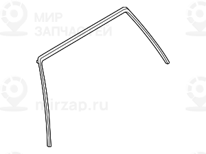 Направляющая стекла дверь л зд
 BMW 51357289667