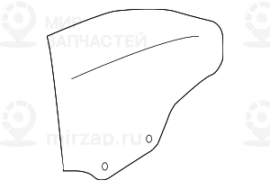 Боковое стекло п зд
 BMW 51357290496