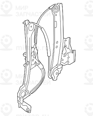 Стеклоподъемник без двигателя л зд
 BMW 51357311597