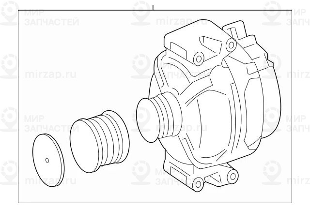 Запчасть Mercedes-Benz A0009067703