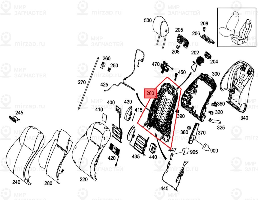 Запчасть Mercedes-Benz A0009101303