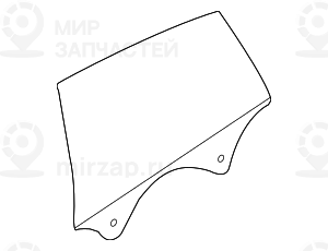 Seitenscheibe Grьn Tьr Hinten Rechts
 BMW 51357379832