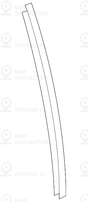 Blende Fensterfьhrungssteg Links
 BMW 51357390141