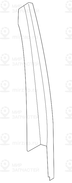 Blende B-S?ule T?r Hinten
 BMW 51357393438