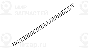 Schachtabdeckung Lang Aussen Rechts
 BMW 51357415690