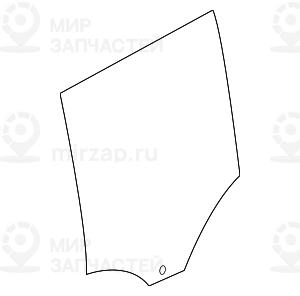 Seitenscheibe Tьr Hinten Rechts
 BMW 51357420418