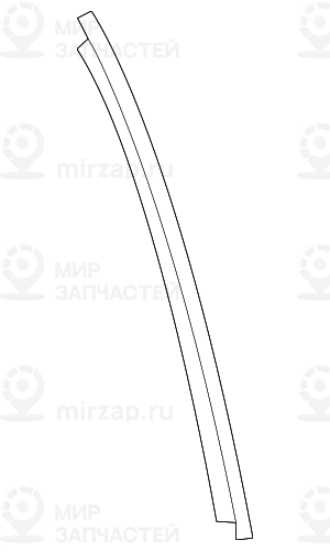 Накладка Направляющей Стойки Стекла Зд П
 BMW 51357429392