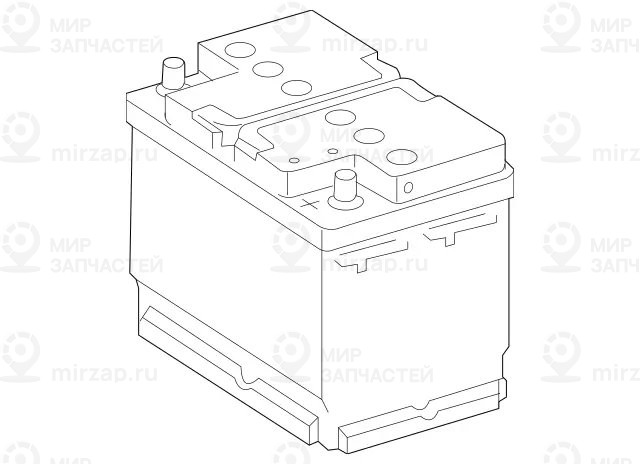 Запчасть Mercedes-Benz A0009823308