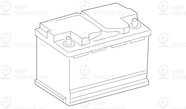 Запчасть Mercedes-Benz A0009829724