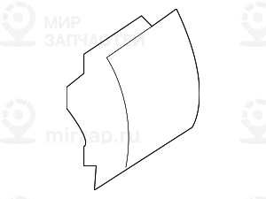 Haken Fьr Sonnenschutzrollo
 BMW 51357458961