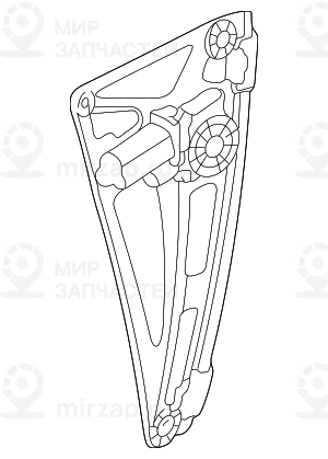 Электр.стеклоподъемник П Зд
 BMW 51358125204