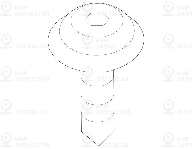 Запчасть Mercedes-Benz A0009905915